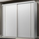 Ver imagem 1 de Guarda-Roupa Casal Imperium 2 Portas 6 Gavetas 100% Mdf Branco - Belmax