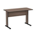 Ver imagem 1 de Mesa Escritório 1,50x0,60m s/ gavetas - Cor Walnut - PANDIN - 44097