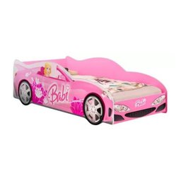 Mini Cama Carro Infantil Meninas Adesivada Personagens 100% Mdf - Av:babi - 2