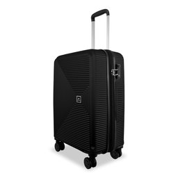 Mala de Bordo 10kg de Viagem Rígida Cadeado Tsa Rodas Duplas 360° Gladiador B4mb2:preto - 2