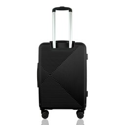Mala de Bordo 10kg de Viagem Rígida Cadeado Tsa Rodas Duplas 360° Gladiador B4mb2:preto - 4