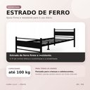 Ver imagem 2 de Cama Infanto Juvenil Solteiro Lilly Klm Store