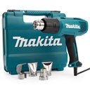 Ver imagem 1 de Soprador Térmico 1600 Watts 220 Volts Temperatura de 350 a 500° + 4 Bicos e Maleta - Hg5030k - Makit
