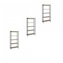 Ver imagem 2 de Kit 3 Estantes para Livros Industrial Aço 5 Prateleiras 187cmx240cm Active Yescasa