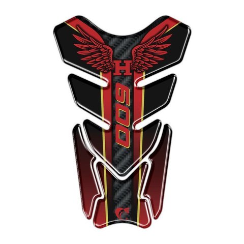 Adesivo Protetor de Tanque Resinado Moto Cb 600 Vermelho