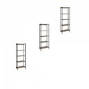 Ver imagem 2 de Kit 3 Estantes para Livros Industrial Aço 5 Prateleiras 187cmx180cm Active Yescasa