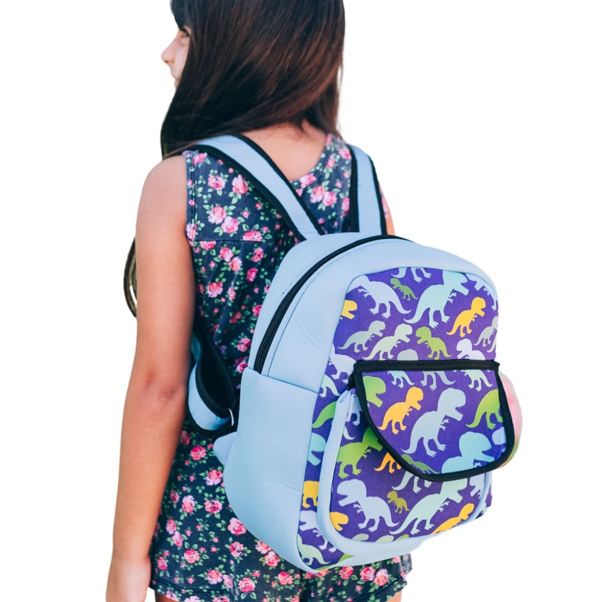 Mochila Infantil Bolsa Pequena Passeio 22x25 Dinossauro | MadeiraMadeira