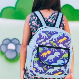Mochila Infantil Bolsa Pequena Passeio 22x25 Dinossauro - 5