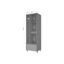 Ver imagem 3 de Armário Multiuso Marquesa 2 Portas 2 Gavetas MDF 70cm Verde Nesher
