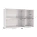 Ver imagem 5 de Armário Aéreo Celeste Kappesberg 100% Mdf 3 Portas 120cm
