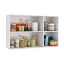 Ver imagem 2 de Armário Aéreo Celeste Kappesberg 100% Mdf 3 Portas 120cm