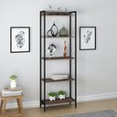 Ver imagem 4 de Kit 3 Estantes para Livros Industrial Aço 5 Prateleiras 187cmx180cm Active Yescasa