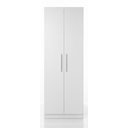 Ver imagem 5 de Guarda-roupa Modular 2p com Nichos 1012 Branco