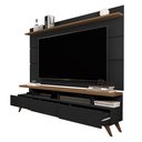 Ver imagem 2 de Rack com Painel para TV até 72 Polegadas Pés em Madeira Maciça Vivare