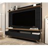 Rack com Painel para TV até 72 Polegadas Pés em Madeira Maciça Vivare - 1
