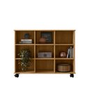 Ver imagem 1 de Nicho Organizador Com Rodízios 6 Nichos Encanto Feliz -Freijo Toq - ÉdeCasaMóveis