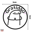 Ver imagem 4 de Adesivo Gratidão Flork Embalagem 3cm Redondo 200 Und