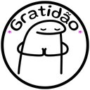 Ver imagem 1 de Adesivo Gratidão Flork Embalagem 3cm Redondo 200 Und