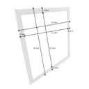Ver imagem 1 de Alçapão para Forro de Gesso e Drywall 30x30 cm
