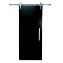 Ver imagem 2 de Porta Celeiro Laqueada Preta