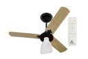 Ver imagem 1 de Ventilador de Teto Venti-delta Light Inverter Preto 3 Pás Freijó Bivolt