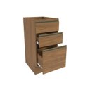 Ver imagem 1 de Balcão 3 Gavetas Kappesberg Celeste 100% Mdf Nogueira 40cm