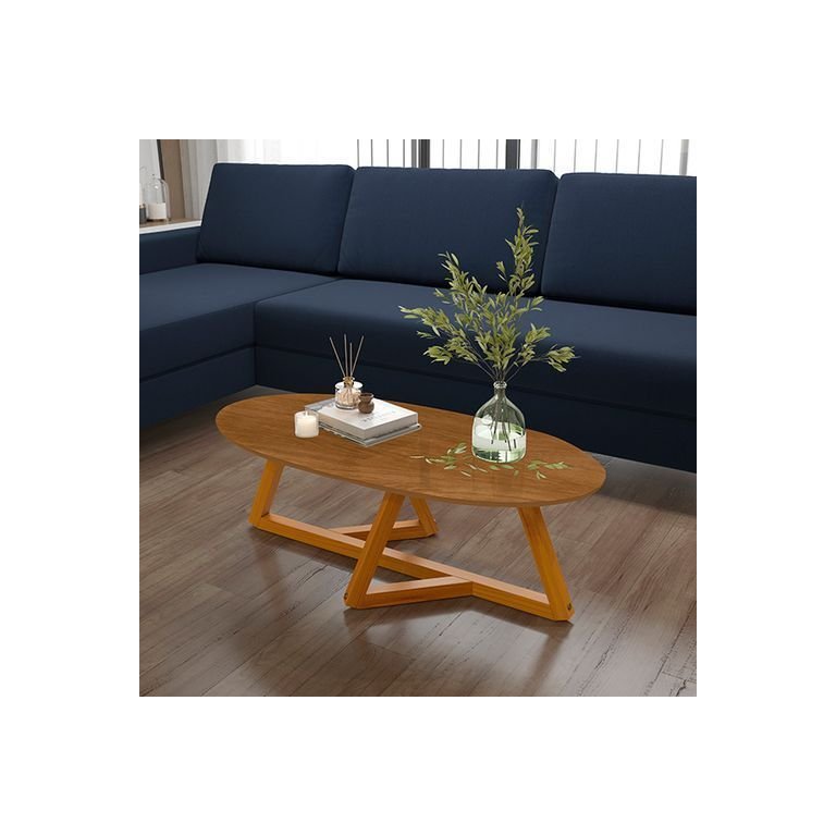 Mesa de Centro Classic Oval Nature Tebarrot Mesa de Centro Classic Oval Nature Tebarrot