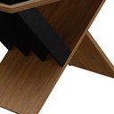 Ver imagem 3 de Mesa de Jantar Madetal 6 Lugares Madri 153x90cm Louro Preto