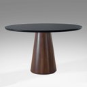 Ver imagem 1 de Mesa de Jantar Redonda Cone Diâmetro 130cm 6158 Capuccino