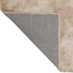 Tapete para Sala Felpudo 200x140cm Nude Peludo 40mm Casen - 4 Tapete para Sala Felpudo 200x140cm Nude Peludo 40mm Casen - 4