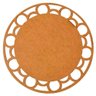 Sousplat em Mdf Cru Arabesco 35cm - Mdf 3mm C/ 24 Unid. - 1