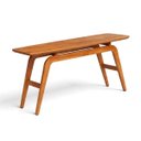 Ver imagem 5 de Aparador 100% Madeira Maciça Mesa Corredor Canto Apoio:mel