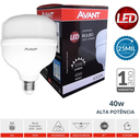 Ver imagem 1 de Lâmpada Led Bulbo 40w Branca Frio 6500k Alta Potência 3200lm E27 Bivolt - Avant