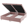 Base Box Bau King Size Ravena (43x193x203cm) Turkey Rose - Casa Giulia - 1