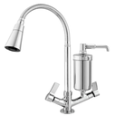 Ver imagem 4 de Torneira Filtro Cozinha Bancada Cônica Cromada 2186 C-65