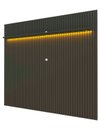 Ver imagem 4 de Painel para TV até 85 Ripado com LED Serena 230 cm Sala Cor:Grafite