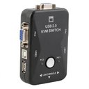 Ver imagem 2 de Chaveador Kvm Switch 2 Portas - 2 Cpu na Mesma Estação-monitor