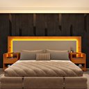 Ver imagem 4 de Painel Box Casal Espanha com LED e USB Embutido Tcil