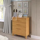 Ver imagem 1 de Cômoda Infantil 3 Gavetas Cool Espresso Móveis