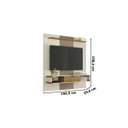 Ver imagem 4 de Painel Lisboa Off White/Cinamomo/Rattan – Bechara Móveis