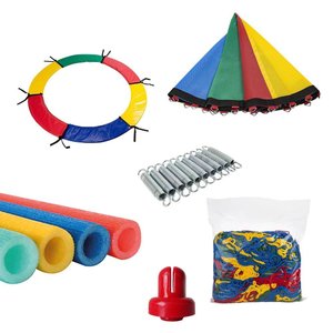 Kit de Acessórios Premium para Reposição Cama Elástica de 2,44m ou 2,50m ChicoPlay