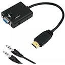 Ver imagem 1 de Cabo Conversor Adaptador que converte Hdmi pra vga