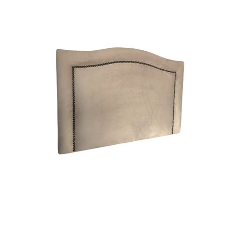 Cabeceira para Cama Box Solteiro Línea Deluxe Veludo Bege