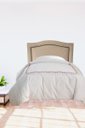 Ver imagem 4 de Cabeceira para Cama Box Solteiro Línea Deluxe Veludo Bege