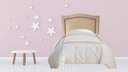 Ver imagem 2 de Cabeceira para Cama Box Solteiro Línea Deluxe Veludo Bege