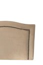 Ver imagem 5 de Cabeceira para Cama Box Solteiro Línea Deluxe Veludo Bege