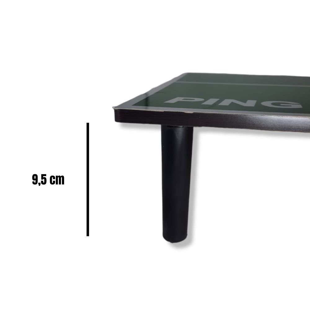 Mini Mesa de Ping-Pong 90X40 com Rede e Raquetes - 3