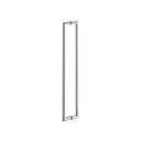 Ver imagem 1 de Puxador Duplo para Vidro e Madeira 60cm em Aço Inox Polido Brilhante Stainless