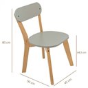 Ver imagem 4 de Conjunto 6 Cadeiras Antonella Laqueado