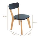 Ver imagem 4 de Conjunto 6 Cadeiras Antonella Laqueado